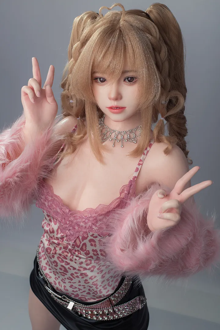 148cm (4ft10) B罩杯 頂級擬真 矽膠 性愛娃娃 Mia, ROS 头部 22b
